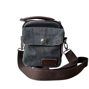 Eurosport mini canvas crossbody purse for daily essentials